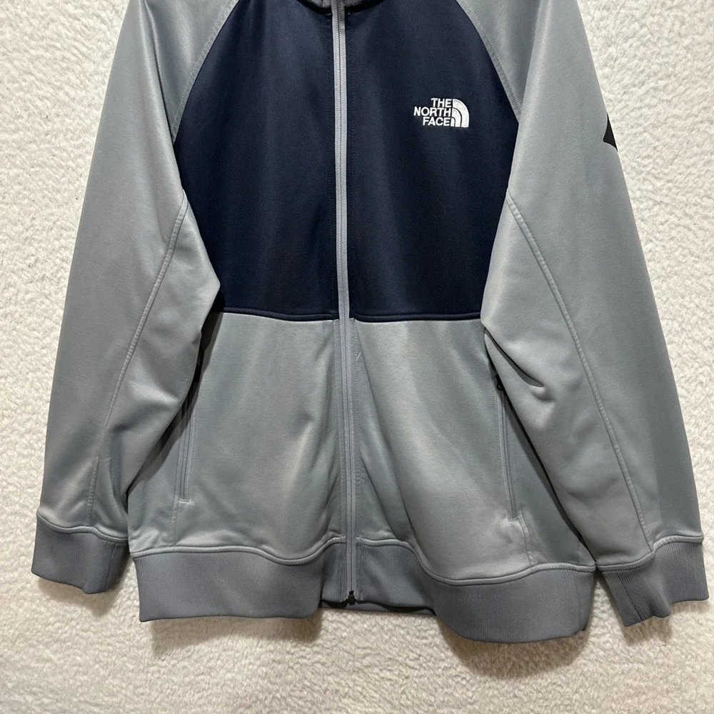 The North Face Men's Size XL Takeback Track‎ Jacket Full-Zip Gray Sweatshirt